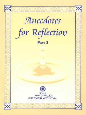 cover image of Anecdotes for Reflection- Part 3